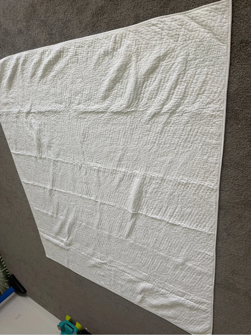 Company Cotton™ Voile Quilt - White, King New, open box
